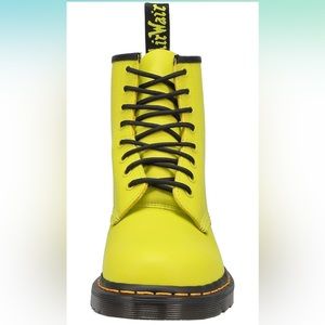 Dr. Martens NWT 1460 Women's Sz 8 (EU 39) Leather Lace Up Boots- Sulphur Yellow